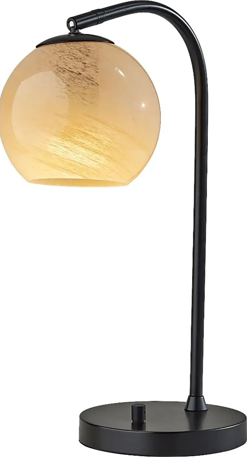 Iliad Post Black Lamp