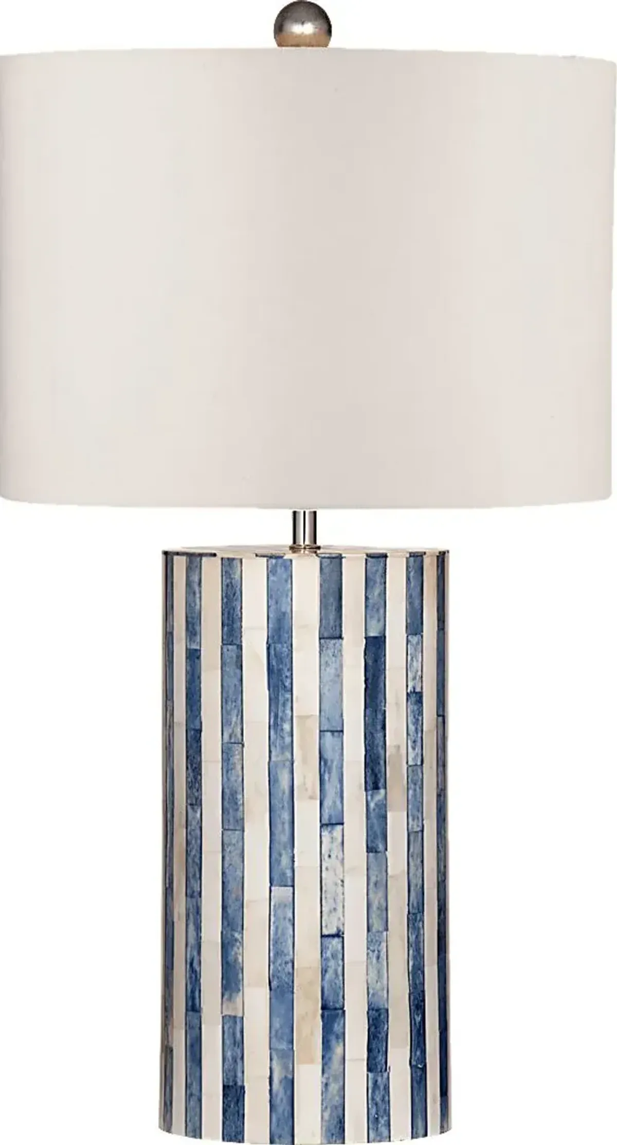 Trailside Drive Blue Lamp