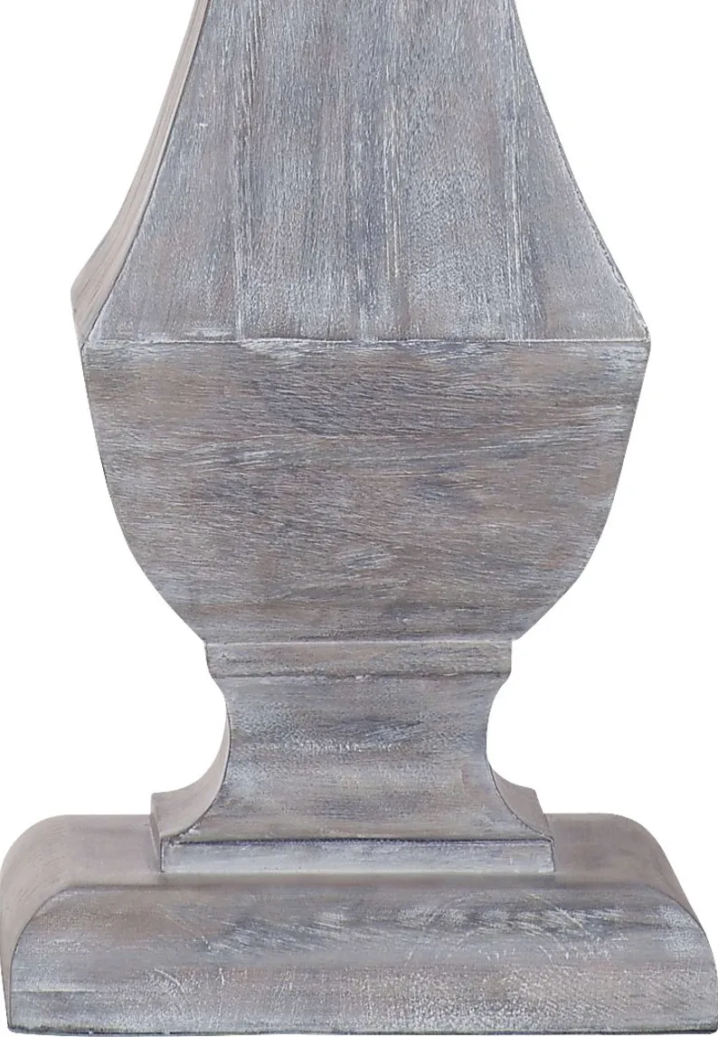 Edith Isle Gray Lamp