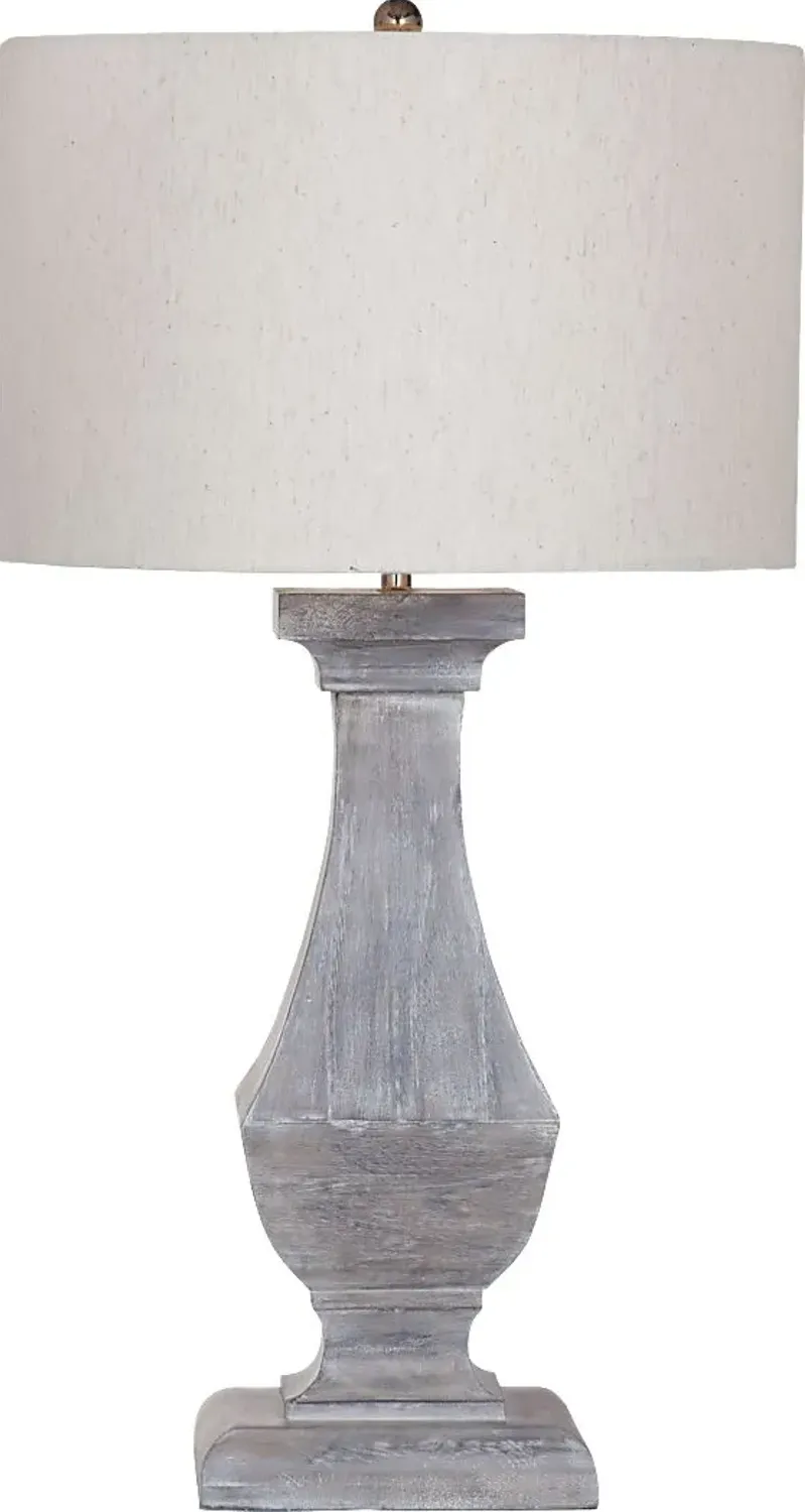 Edith Isle Gray Lamp