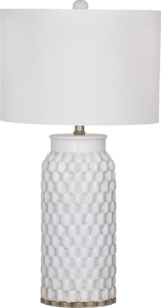 Aire Road White Lamp