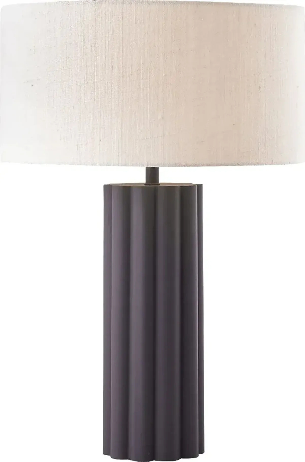 Klauda Gray Table Lamp