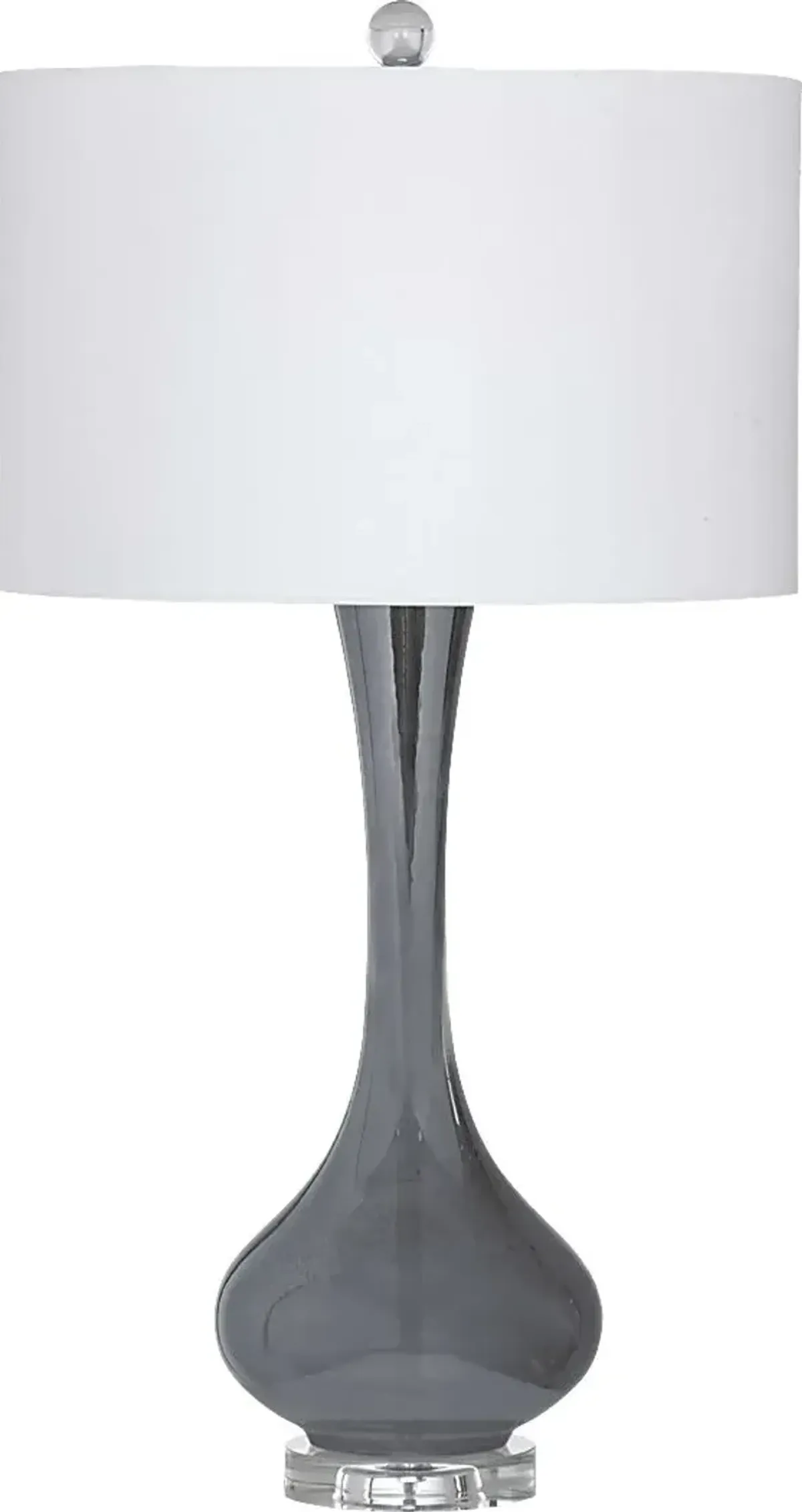 Cachet Bend Gray Lamp