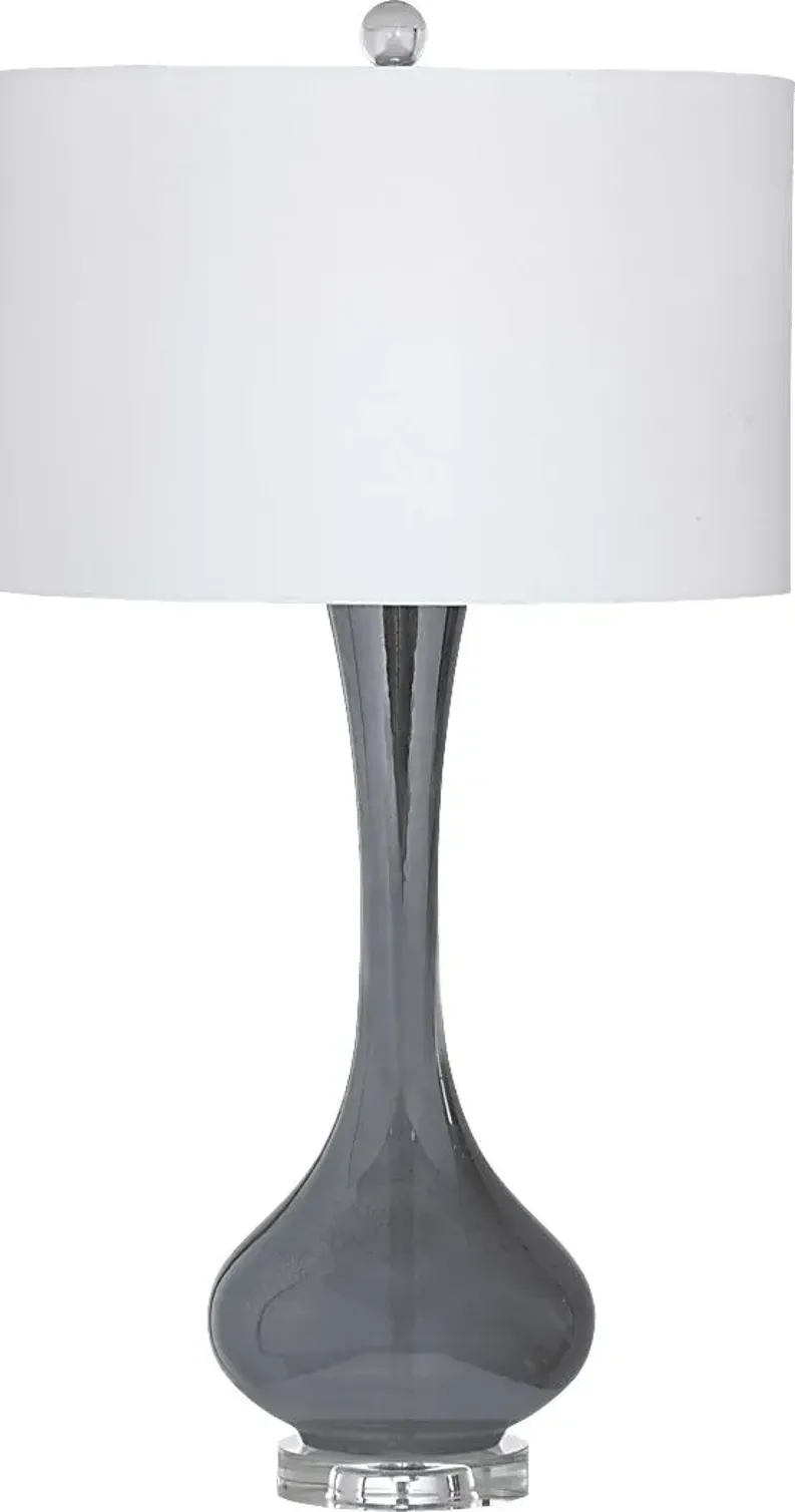 Cachet Bend Gray Lamp
