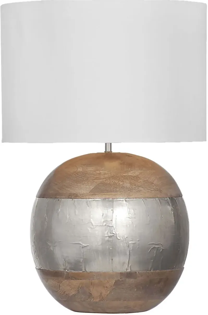 Silver Cove Brown Lamp
