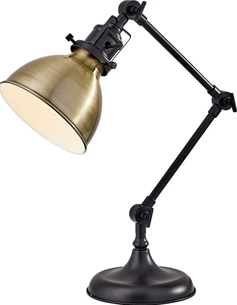 Lakeside Circle Bronze Lamp