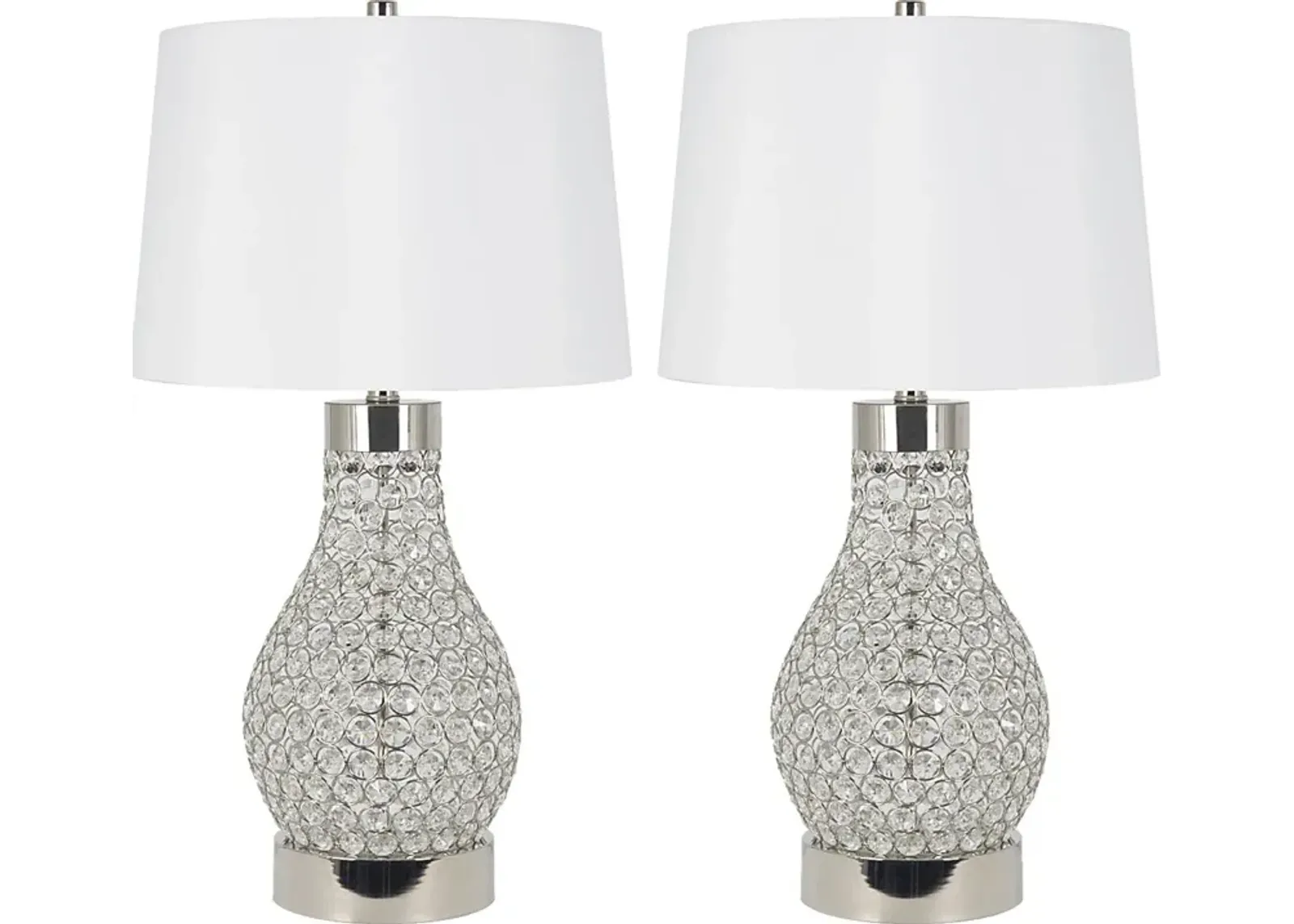 Mohr Home Clear Lamp, Set of 2