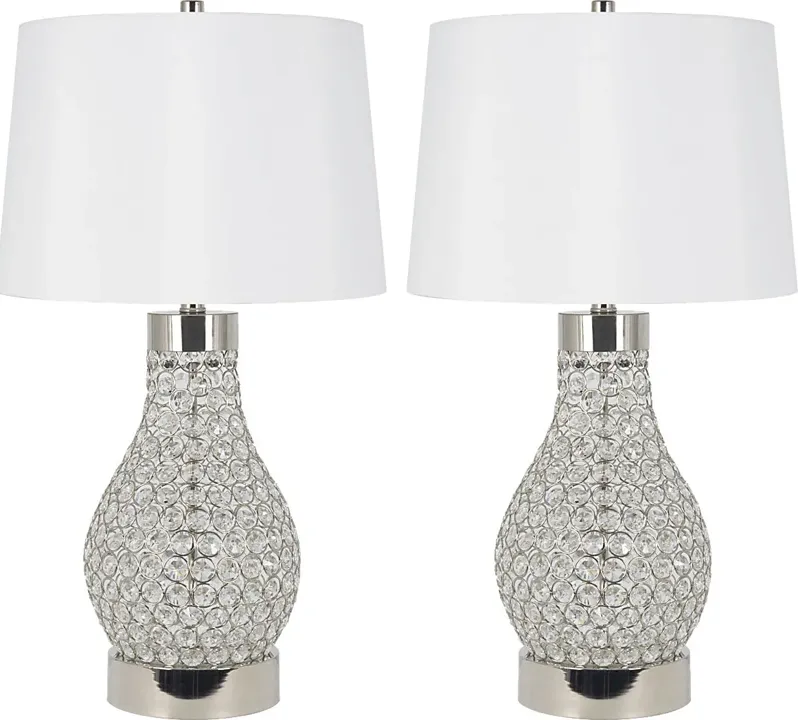 Mohr Home Clear Lamp, Set of 2
