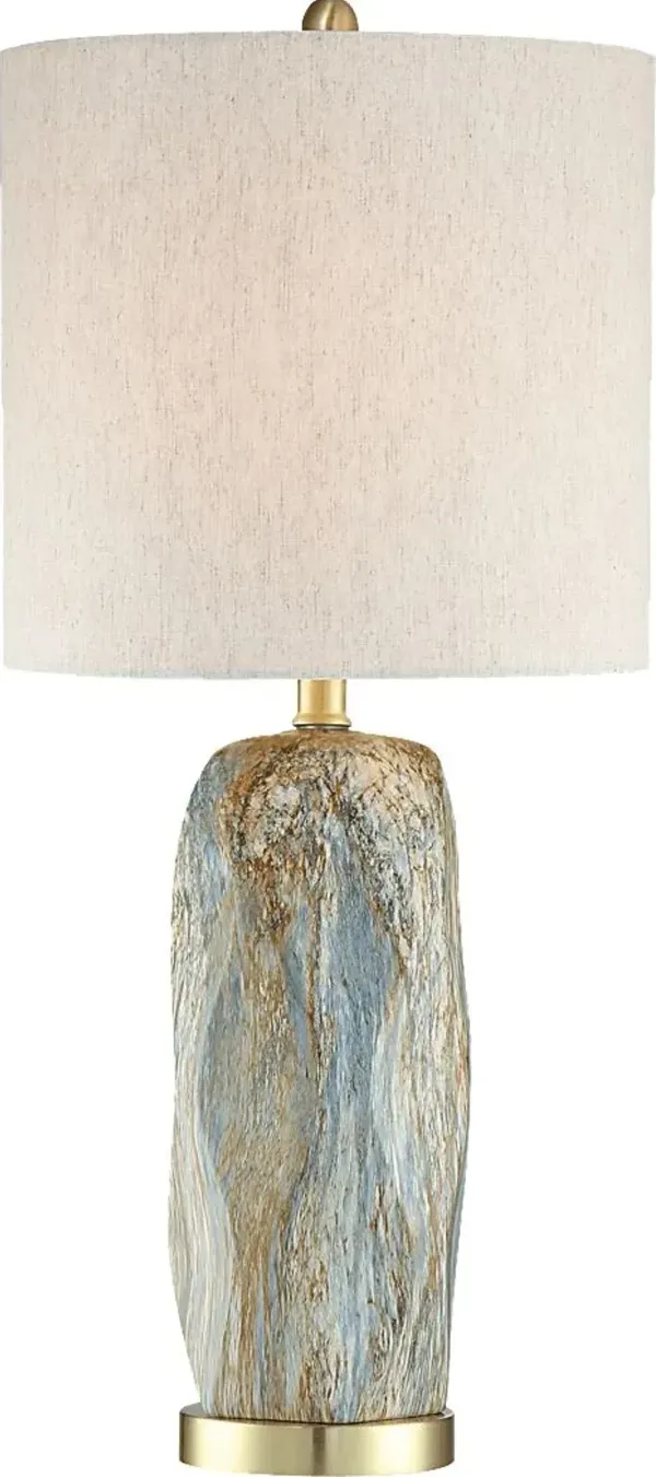 Euston Cove Gray Lamp