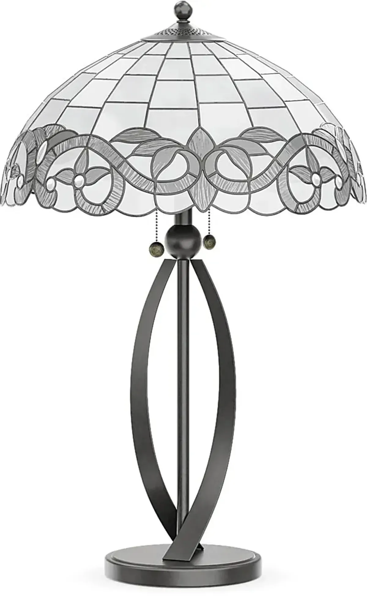 Lakeaire Lane Bronze Tiffany Table Lamp
