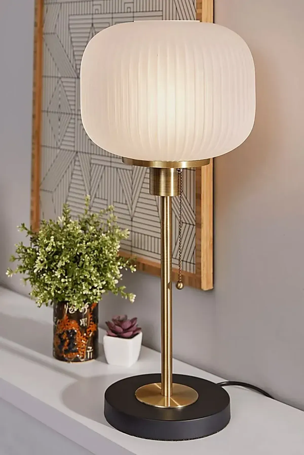 Julia Lane Brass Lamp