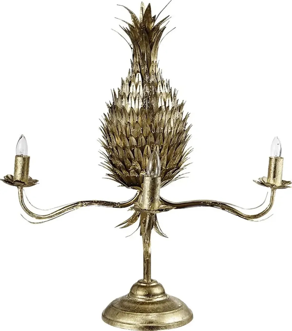 Lookout Drive Gold Lamp