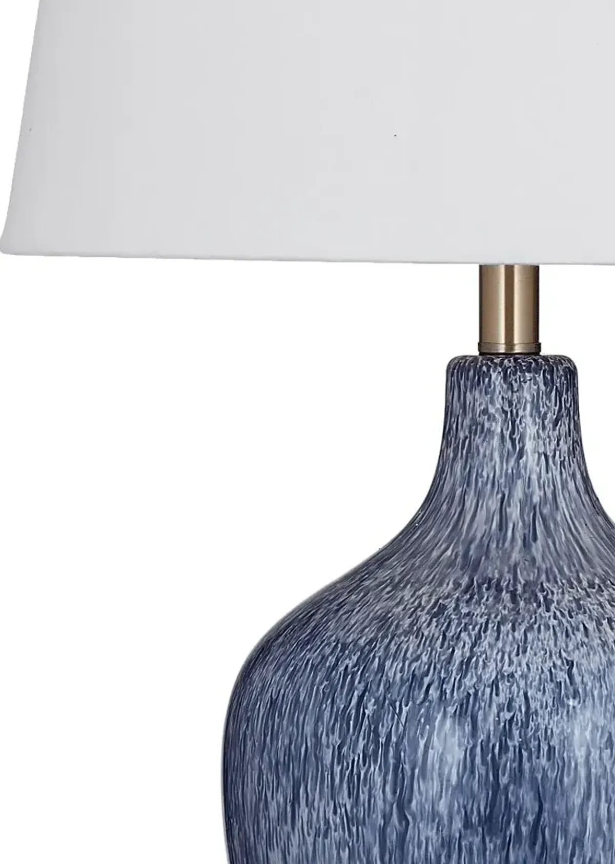 Aliso Way Blue Lamp