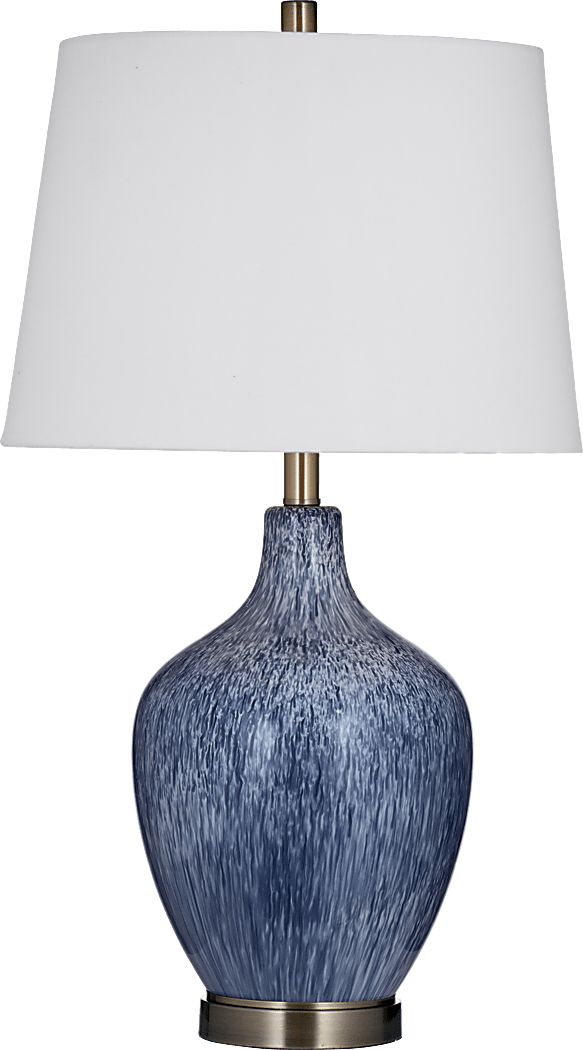 Aliso Way Blue Lamp