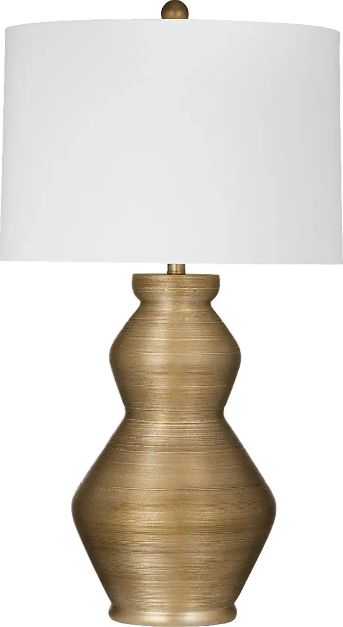 Caladium Creek Gold Lamp