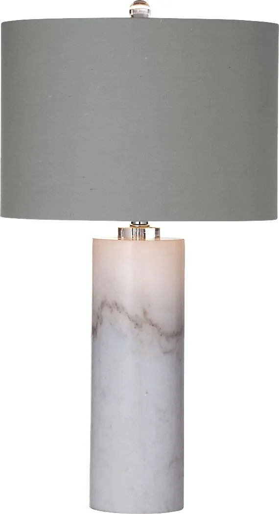 Delancy Isle White Lamp