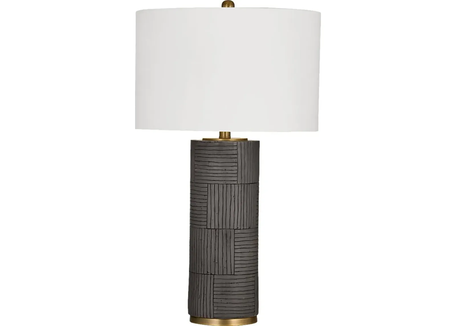 Fairoaks Hills Gray Lamp