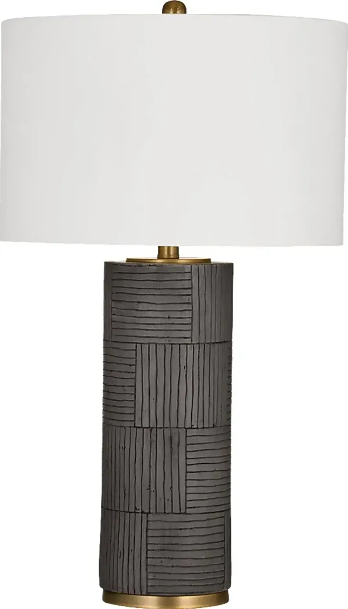 Fairoaks Hills Gray Lamp