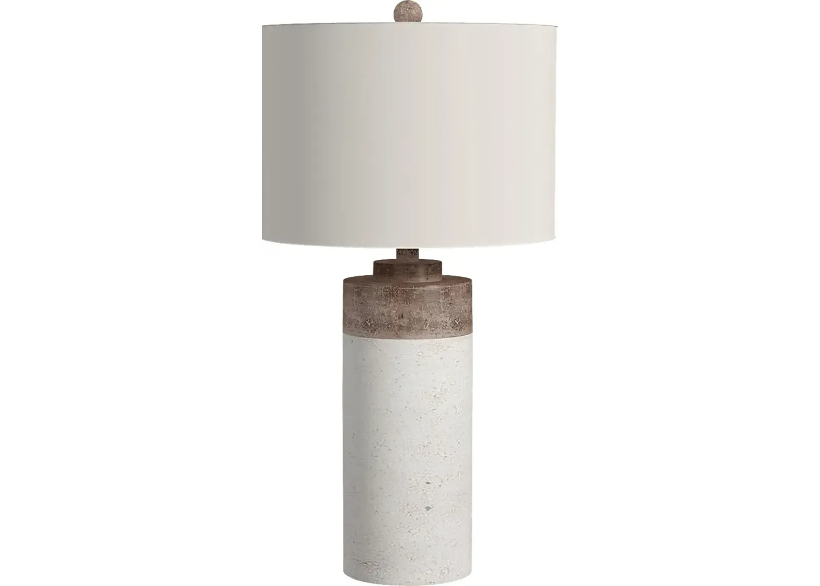 Pagosa Edge White Lamp