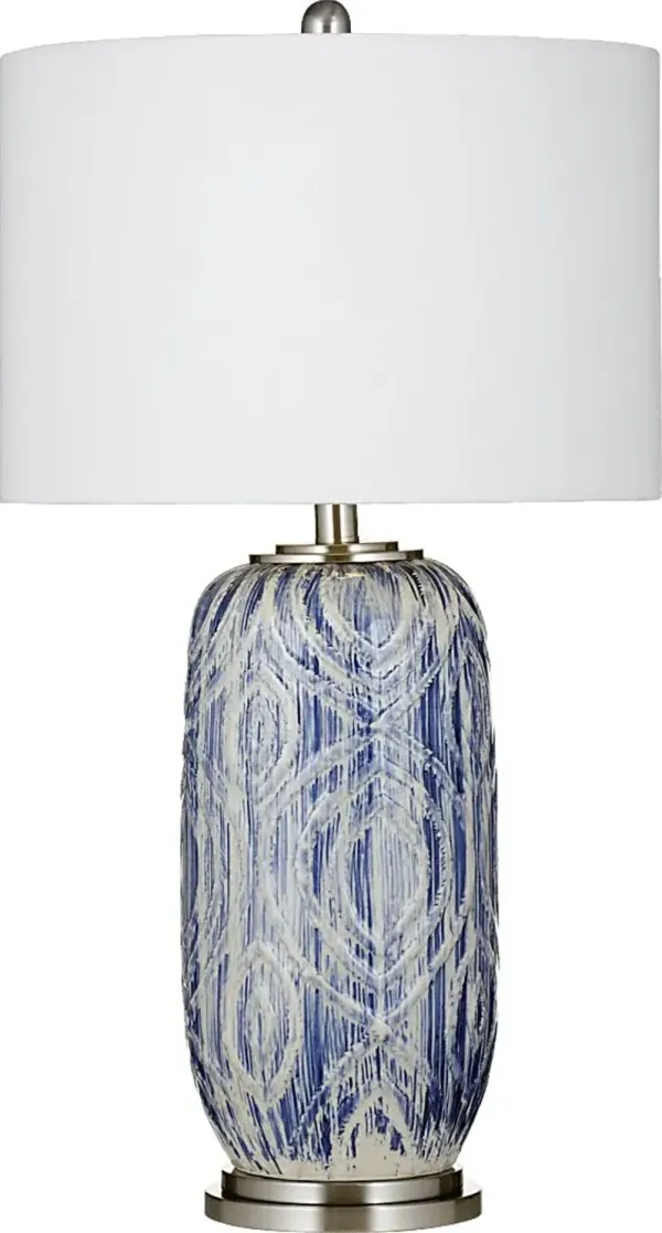 Nacoma Oaks Blue Lamp