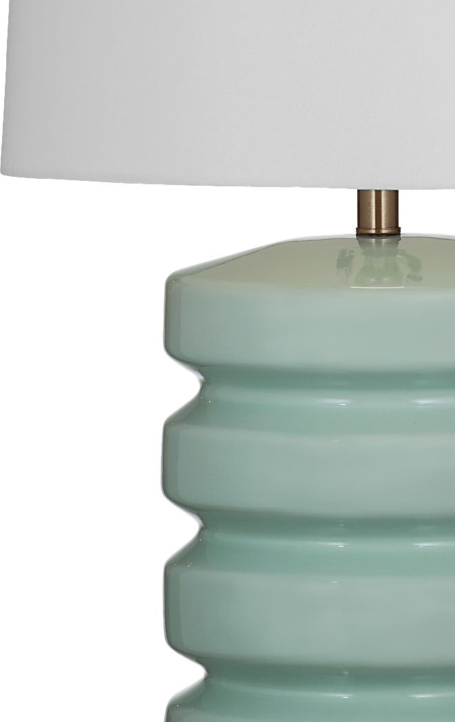 Firemist Land Green Lamp