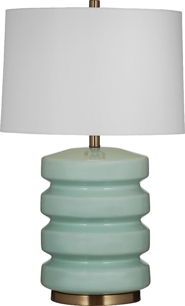 Firemist Land Green Lamp