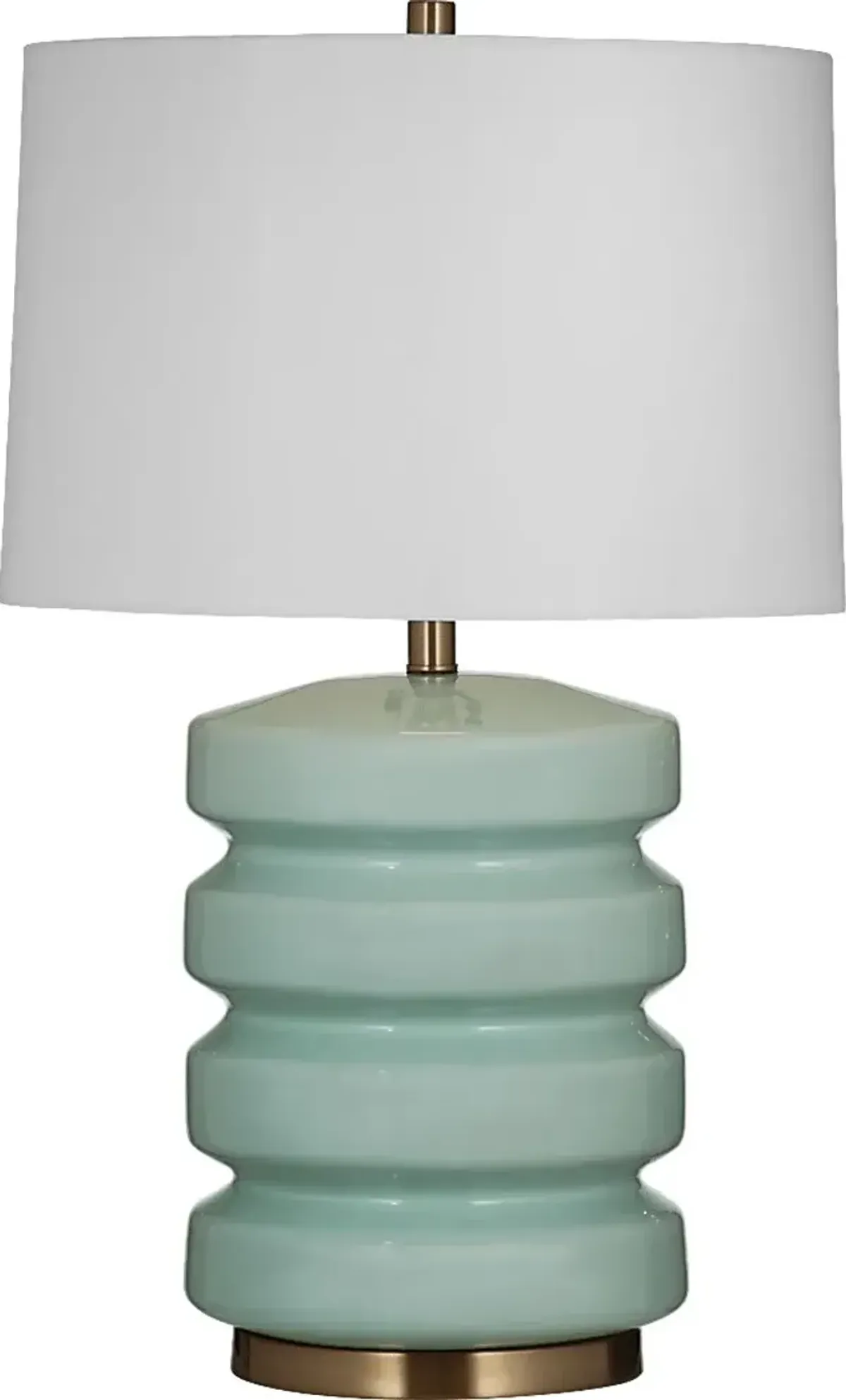 Firemist Land Green Lamp