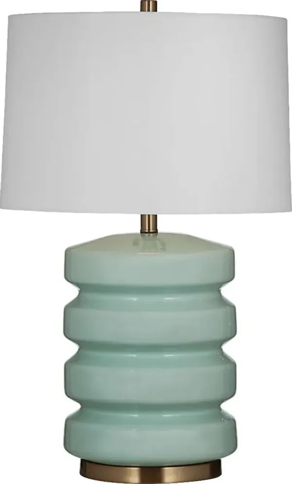 Firemist Land Green Lamp