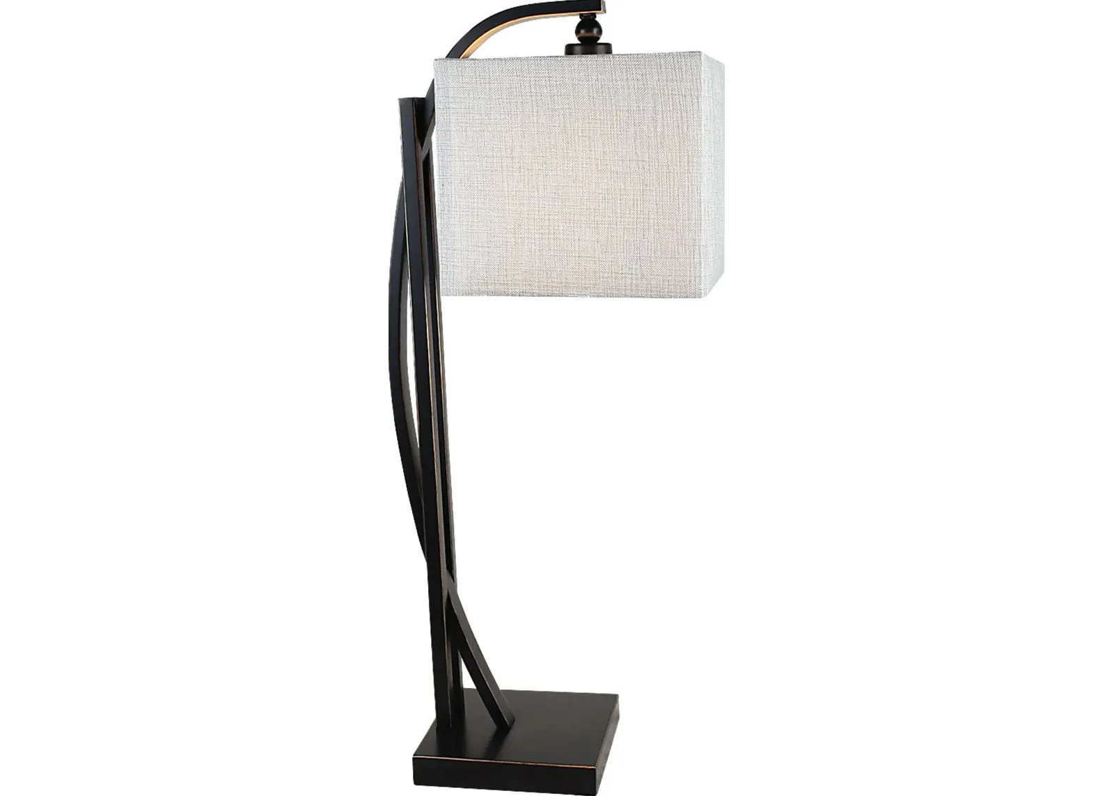 Civic Edge Bronze Table Lamp