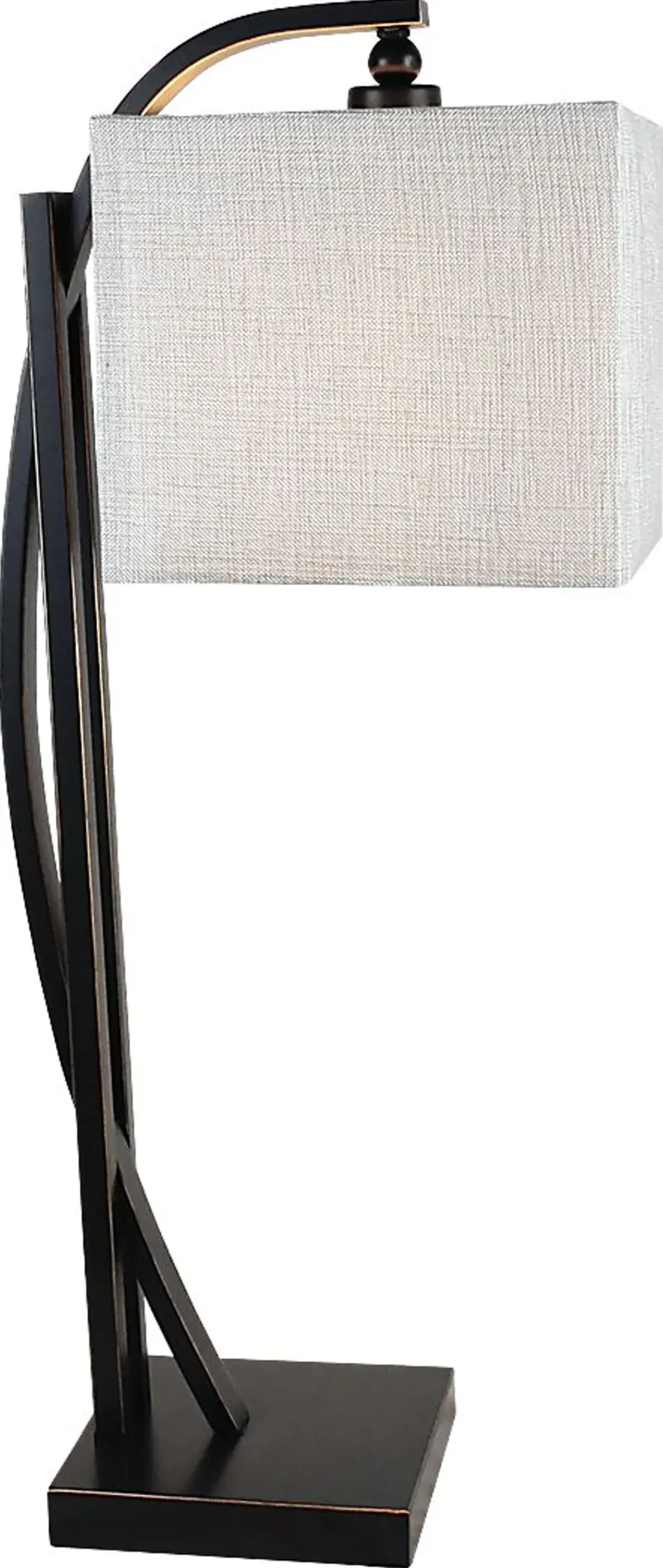 Civic Edge Bronze Table Lamp