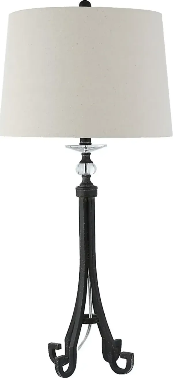 Nagle Sea Black Table Lamp