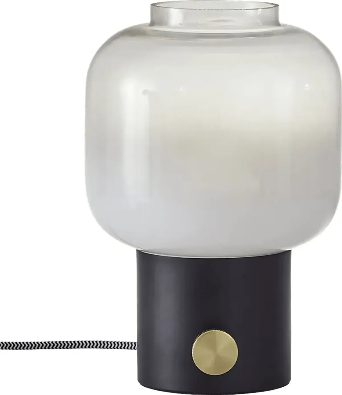 Hadan Black Table Lamp