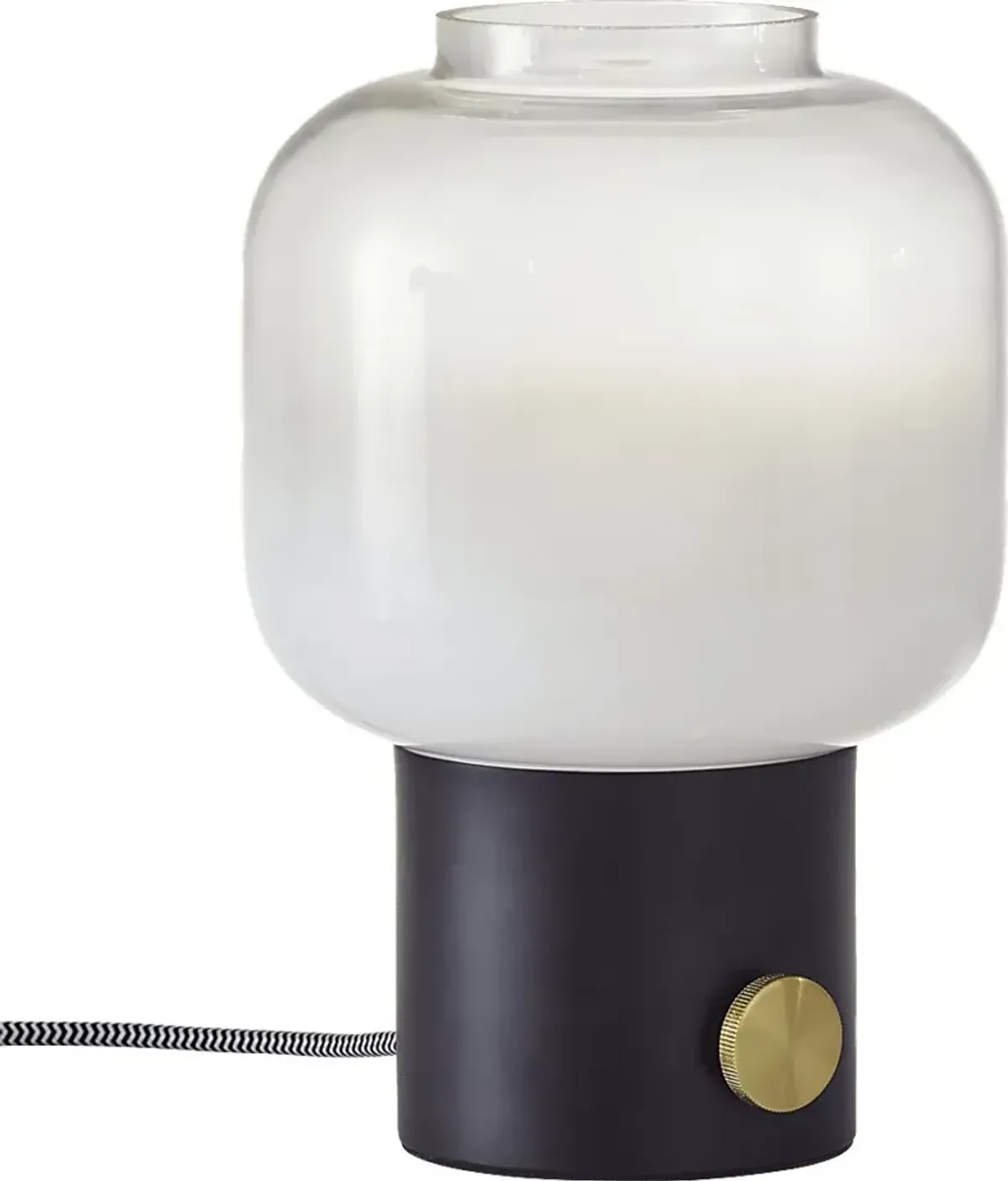 Hadan Black Table Lamp