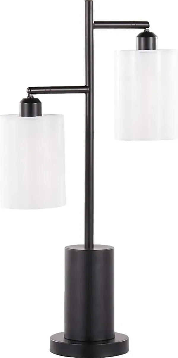 Boylston Avenue Black Lamp