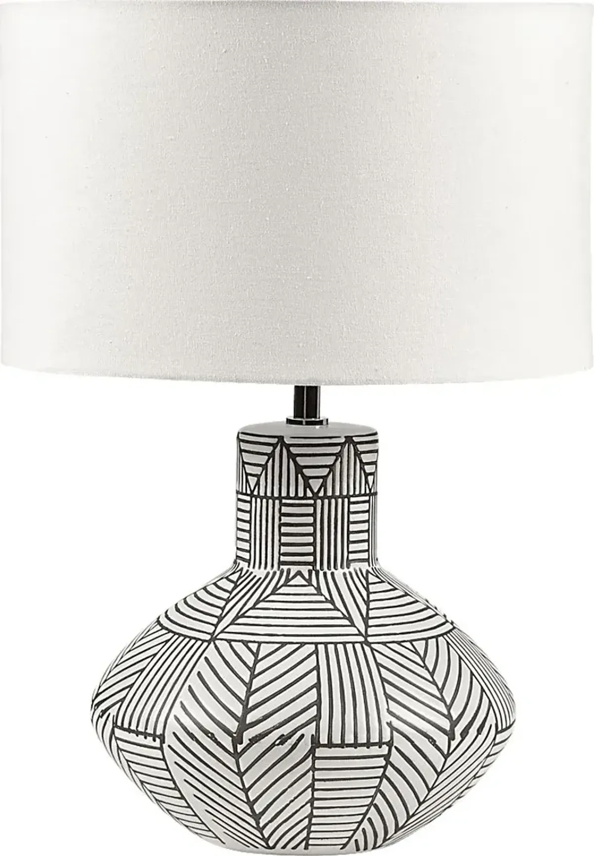 Ambre Lake White Lamp