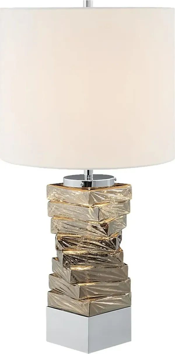 Thames View Silver Lamp