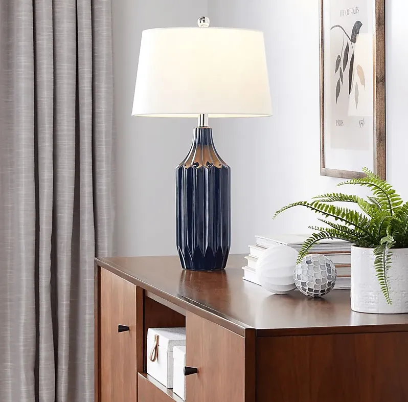 Keswick Land Navy Lamp