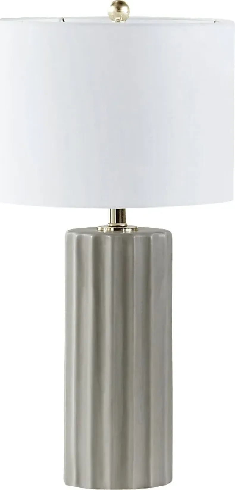 Jeen Circle Gray Lamp