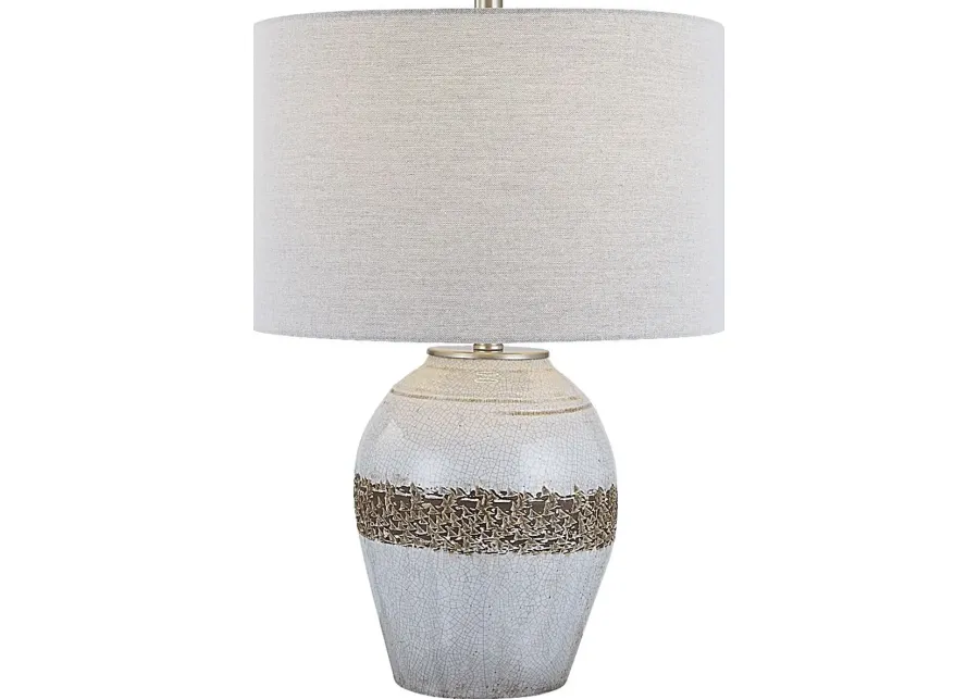 Samuel Peak Gray Lamp