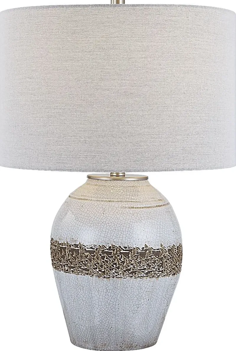 Samuel Peak Gray Lamp