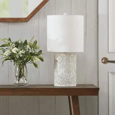 Iden Hills Ivory Lamp