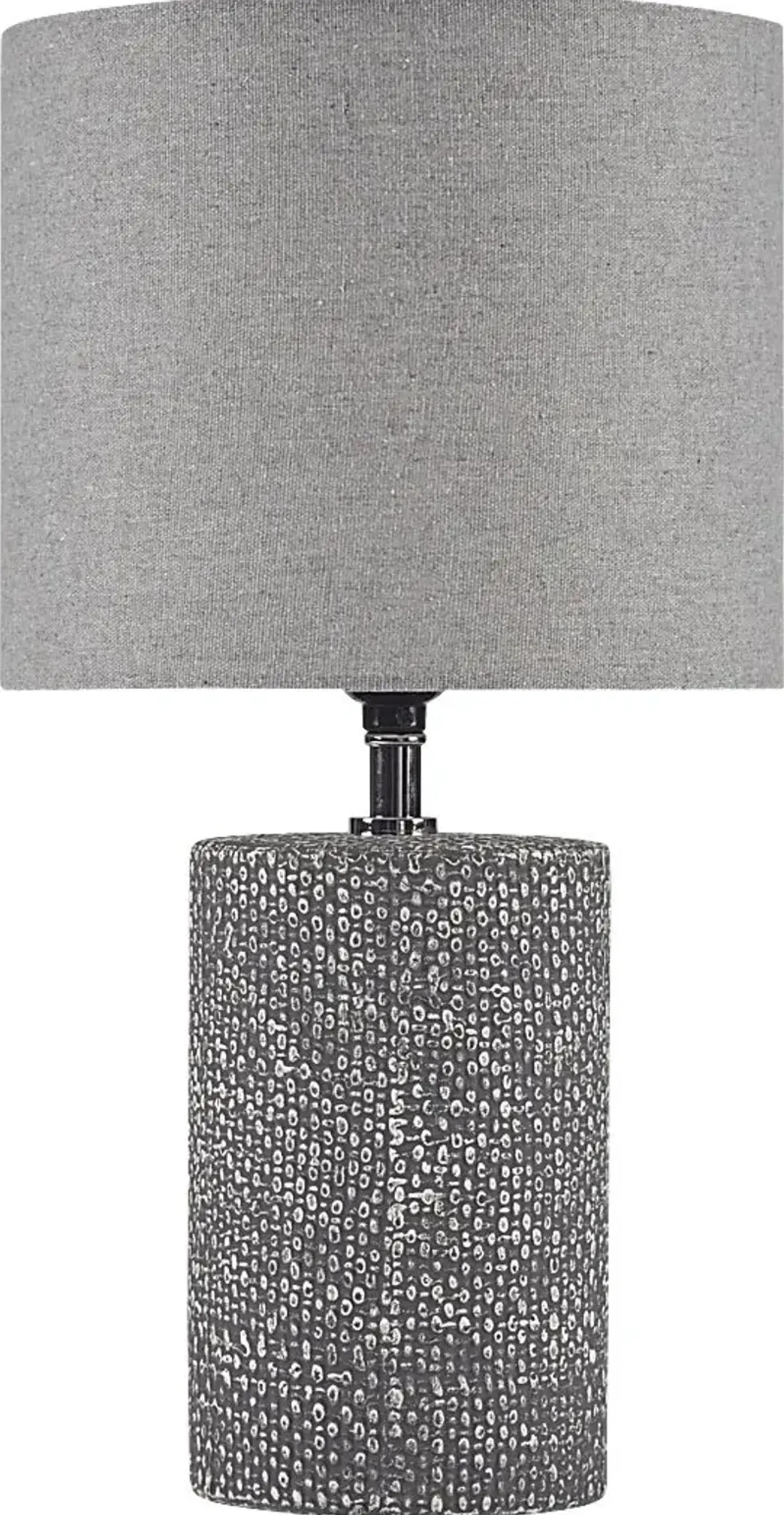 Poe Grove Gray Lamp