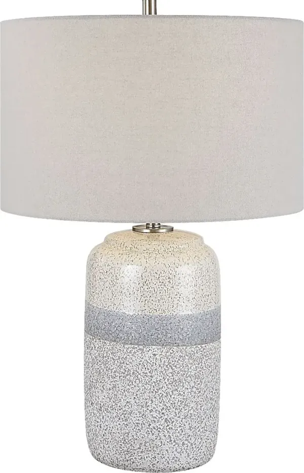 Asher Edge Gray Lamp