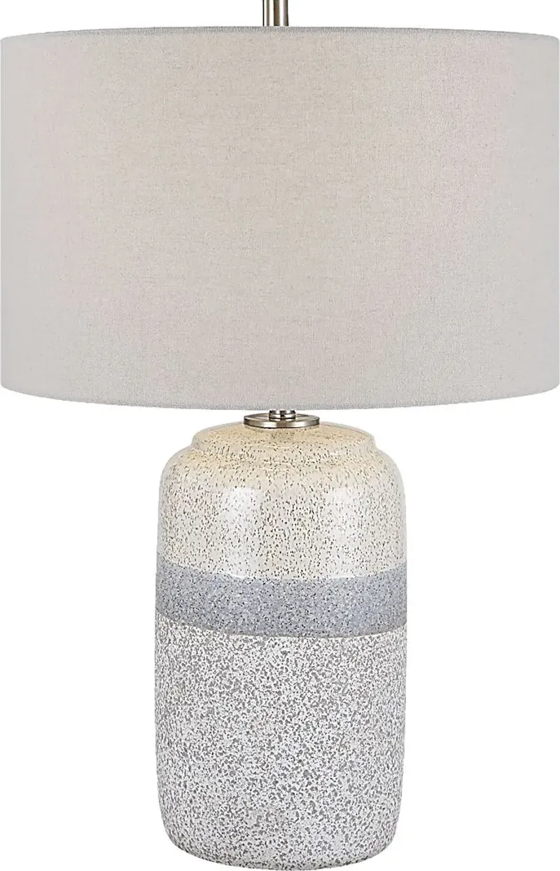 Asher Edge Gray Lamp