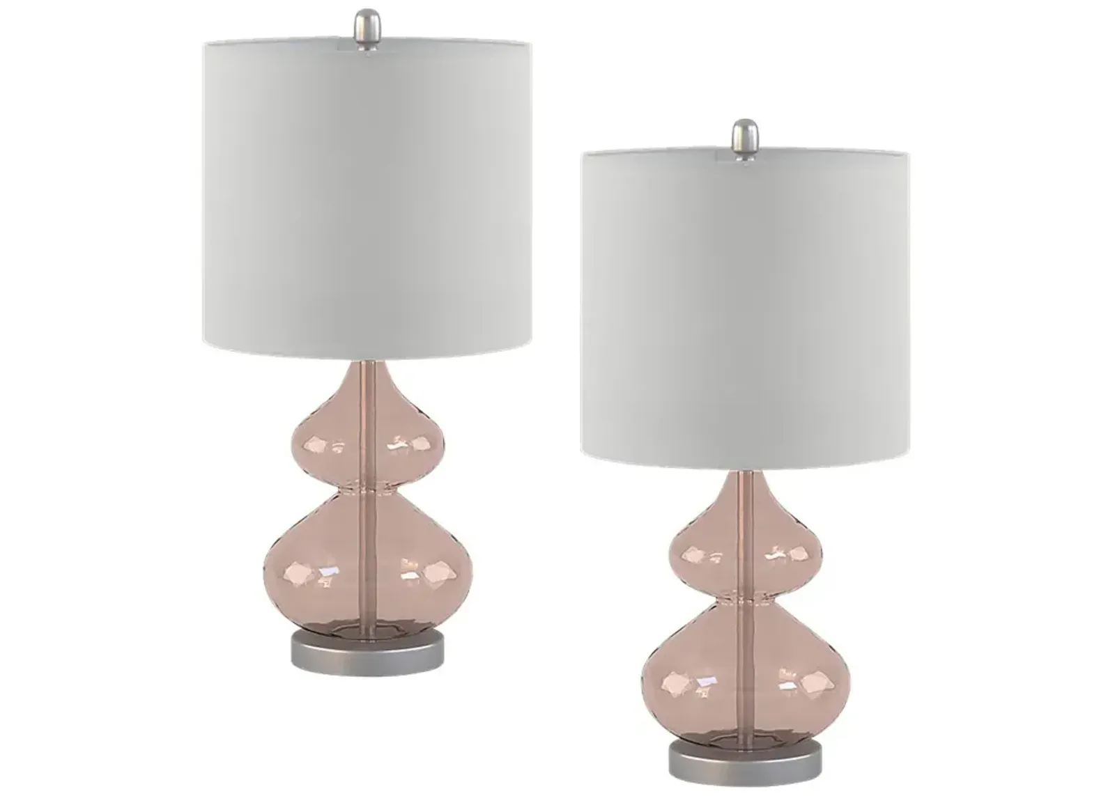 Elmsgrove Pink Lamp, Set of 2