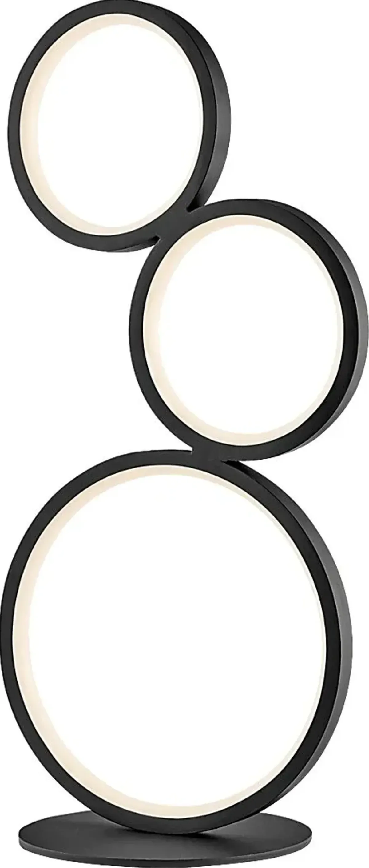 Magna Circle Black Lamp