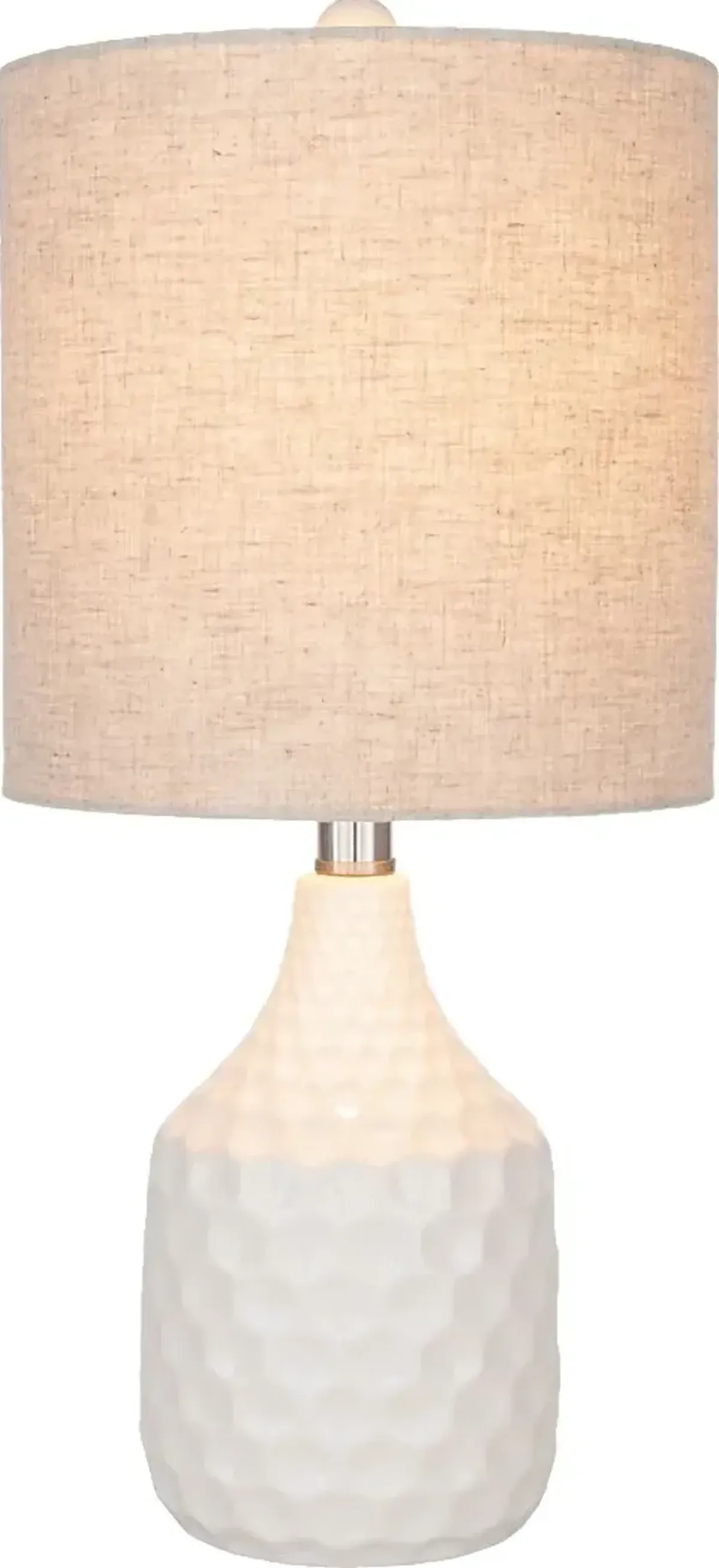 Noyes Shores White Lamp