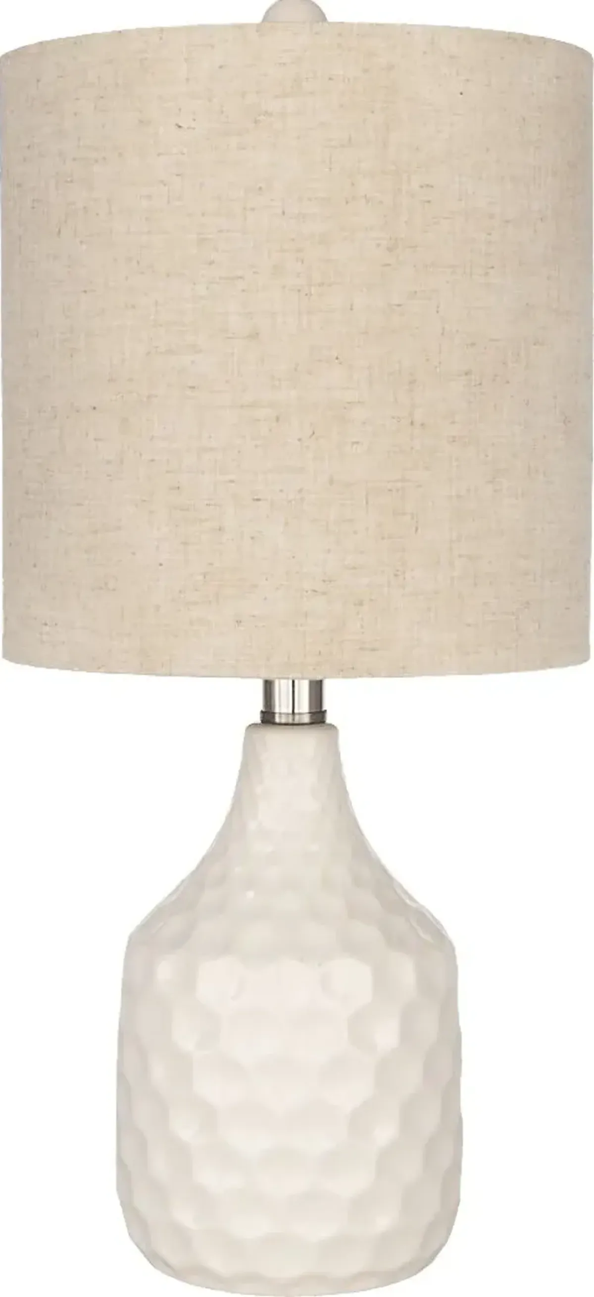 Noyes Shores White Lamp