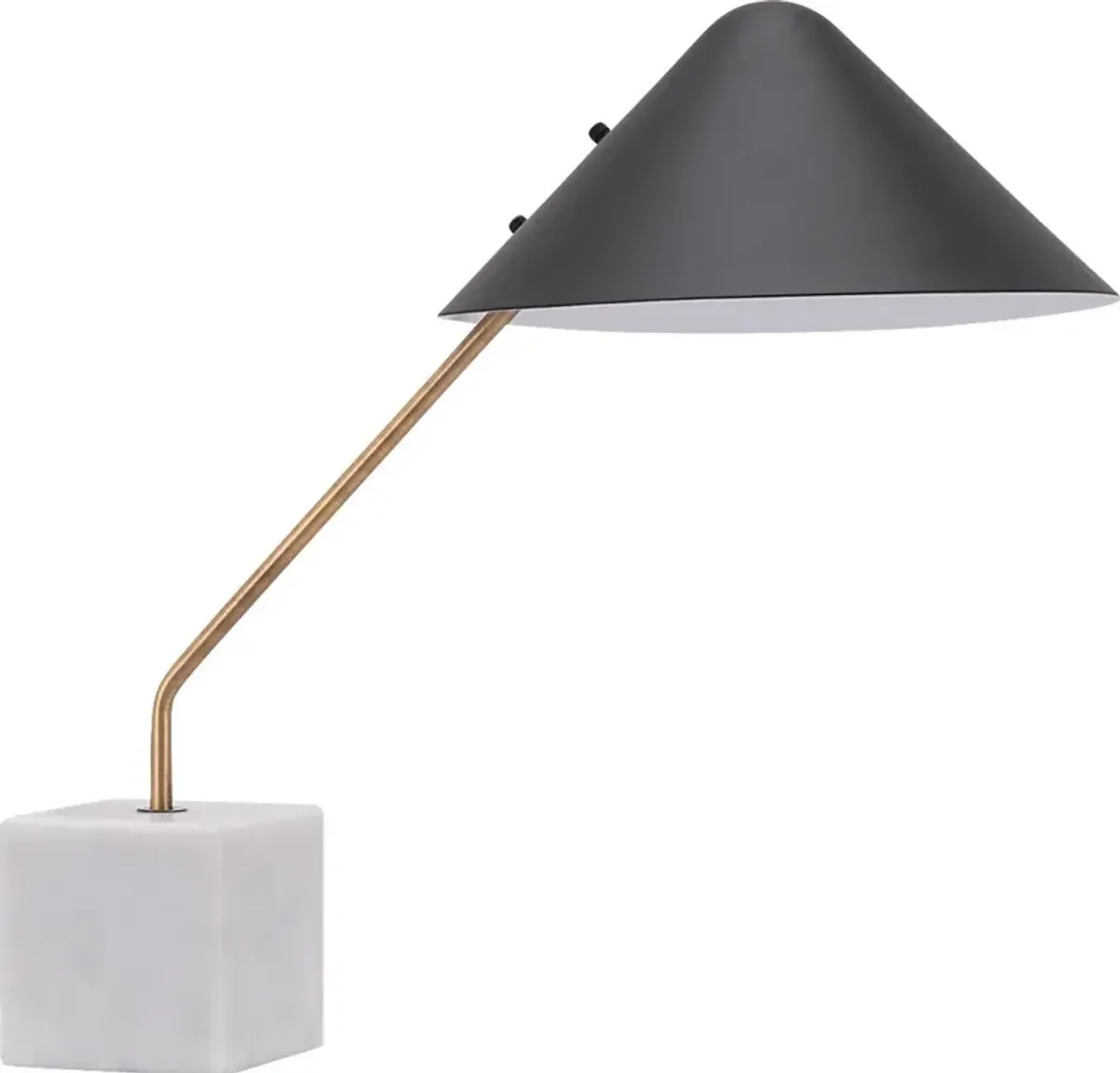 Cliff Point Black Lamp