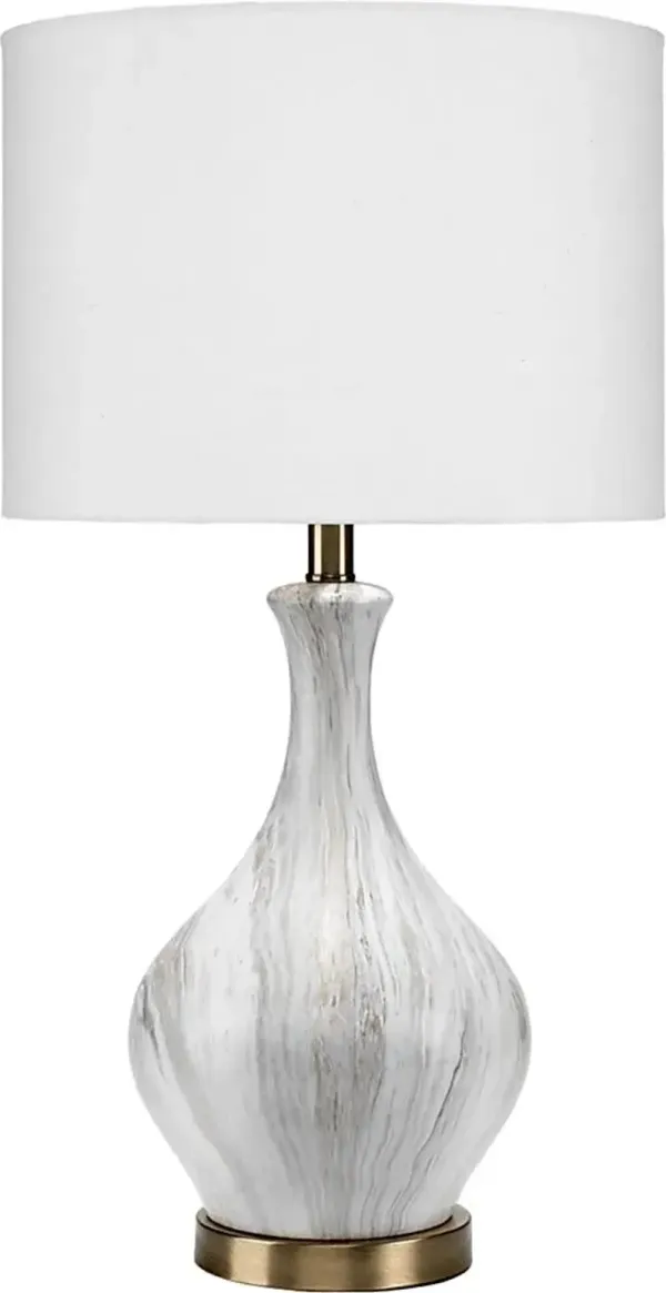 Maureen Summit White Lamp